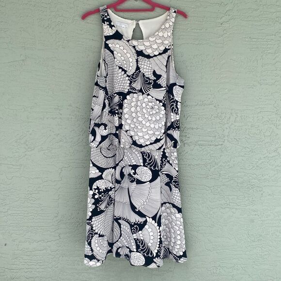 London Times Sz 12 Dress Key Back - Picture 1 of 10